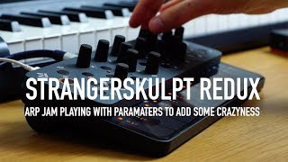Video thumbnail for Modal Electronics Black SKULPT synthesiser - STRANGERSKULPT REDUX by Modal Electronics