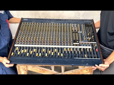 Mr.Electricity project - Restoration YAMAHA mixing console MG24/14FX
