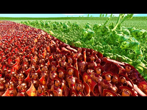 Roman Elite Fortress VS 4 MILLION Orcish Army Siege! - Ultimate Epic Battle Simulator 2 UEBS 2