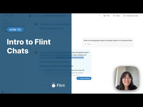 Introduction to Flint Chats: AI for Teachers, Students, & Schools