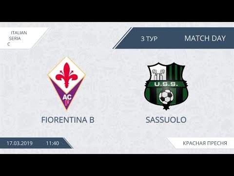 AFL19. Italy. Serie C. Day 3. Fioretina B-Sassuolo