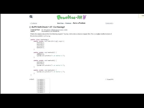 Java Practice It Introduction To Java Programming Self Check 1 27 Confusing2