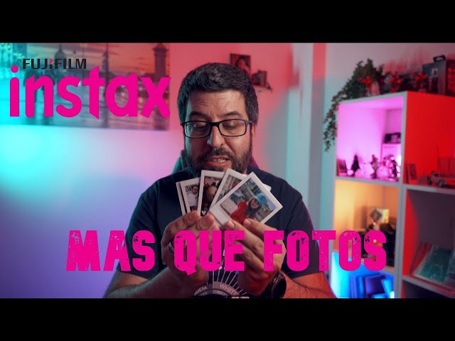 Vídeo relacionado con INSTAX Square Link - Funda para Impresora para Smartphone, Tejido Marfil