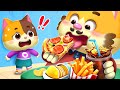 Don't Overeat | Healthy Habits for Kids | Kids Cartoon | Funny Stories | Mimi and Daddy