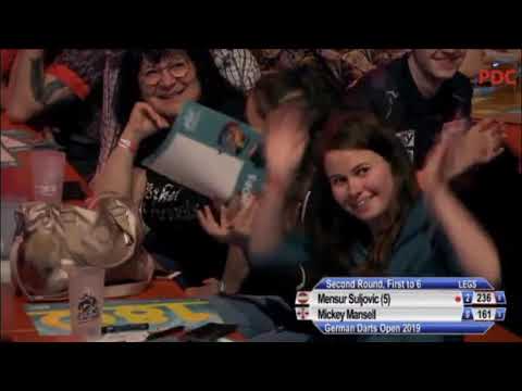 2019 German Darts Open  Round 2  Suljovic vs Mansell