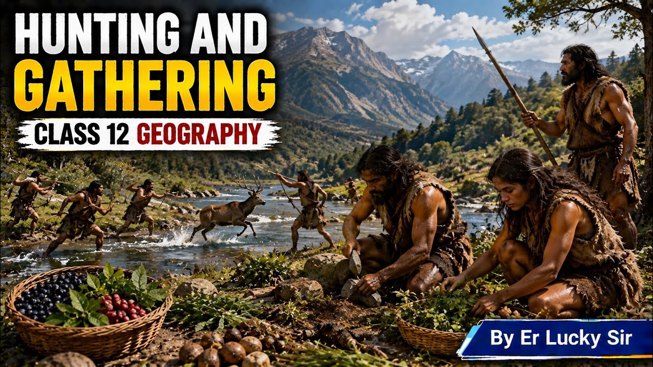Hunting and Gathering - Class 12 Geography