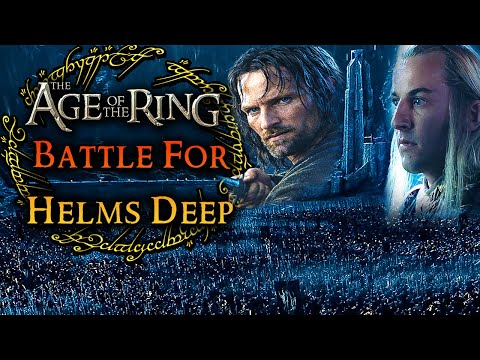 Lord of the Rings: The Battle for Helm’s Deep - Enhanced Graphics! l BFME2 AOTR Mod