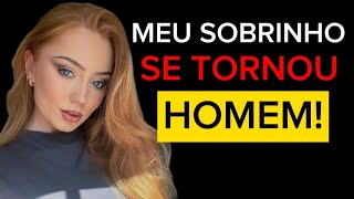 ENTREI NO QUARTO DO MEU SOBRINHO À NOITE