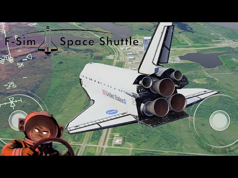 My first shuttle landing in F-Sim | Space Shuttle 2 - YouTube