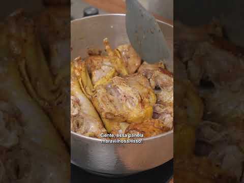 O MELHOR FRANGO CAIPIRA QUE VOCÊ VAI COMER, CHEIO DE TEMPERO