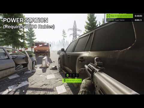 Power Station Exit Location (Interchange) With Map - Escape From Tarkov