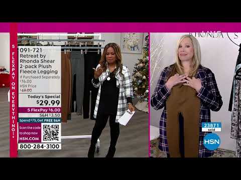 HSN | Rhonda Shear Intimates & Loungewear Year-End Sale 12.21.2022 - 03 PM