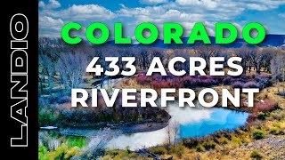 433 Acres of COLORADO Land for Sale with River • LANDIO