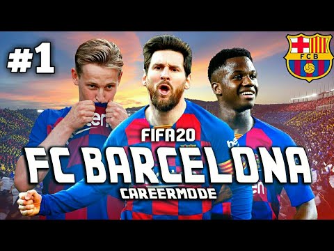 FIFA 20 Barcelona Career Mode EP1 - Our Journey Begins!! New Signings!!