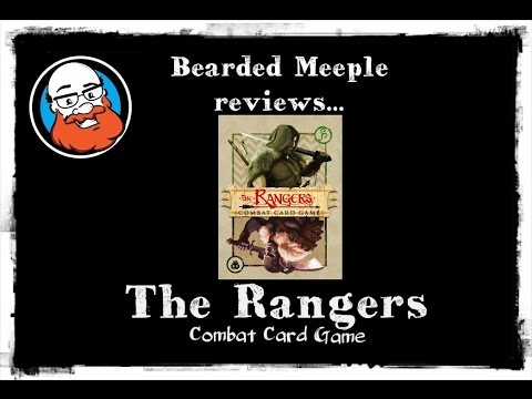 Bearded Meeple reviews The Rangers Combat Card Game
