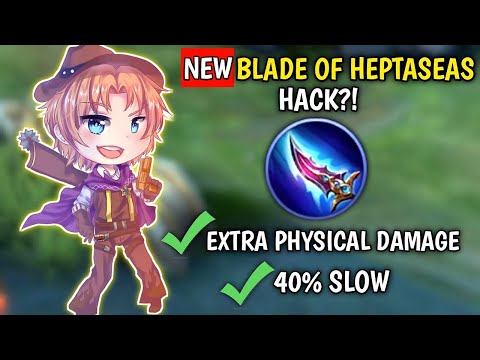 THE NEW BLADE OF HEPTASEAS IS TOTALLY BROKEN!🤯🔥 CLINT BEST FIRST ITEM | CLINT BEST BUILD 2021 | MLBB