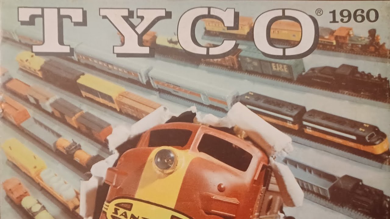 All Tyco train sets from the 1960-61 catalog