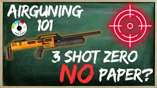 Improving Accuracy 101: 3 Shot Scope Zeroing Without Paper