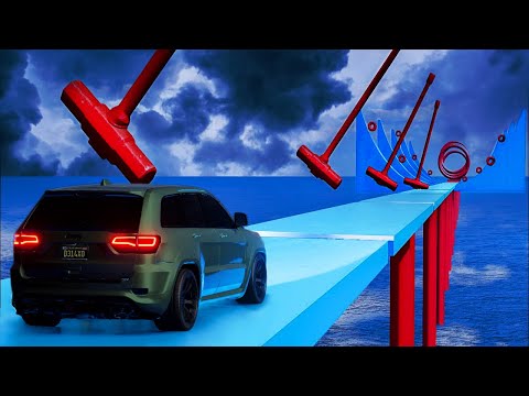 Extreme Car Wipeout Challenge - BeamNG.drive