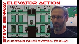 Elevator Action on Game Boy / Choosing which system to play