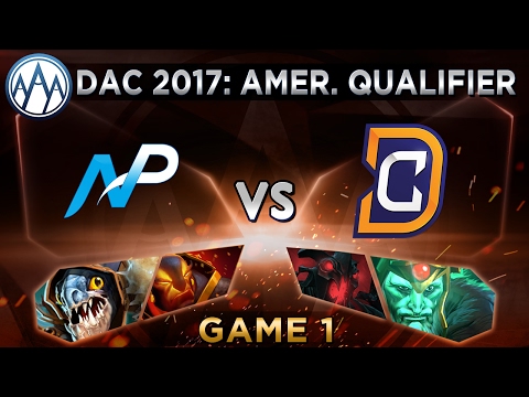 Team NP vs DC Game 1 - DAC 2017 Americas Qualifier: Playoffs - @DakotaCox @FoggedDota