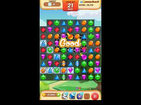 Jewel Match King Level 513 - Walkthrough ( No Booster )