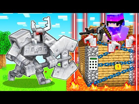 INSANE BOSSES vs The Most Secure House in Minecraft