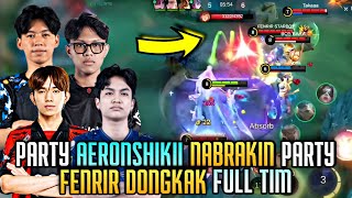 Download lagu Trio Medan Aeron, Dyrennn, Nnael Nabrak Party Fenrir Dongkak full tim - Mobile Legends mp3
