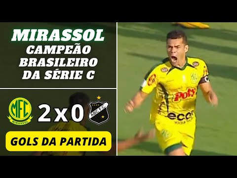 Mirassol 2 x 0 ABC | Final - Gols da Partida | Brasileirão Série C
