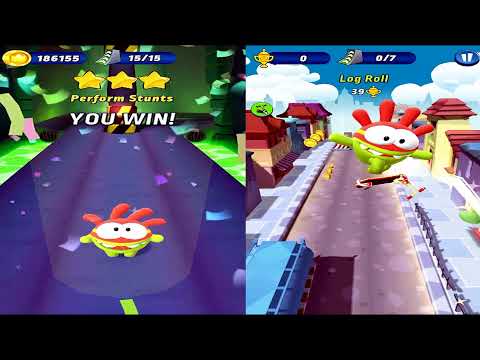 🚀Om Nom Run (Super Nom)🚀, Android Reverse Gameplay HD - Walkthrough, Episode 23