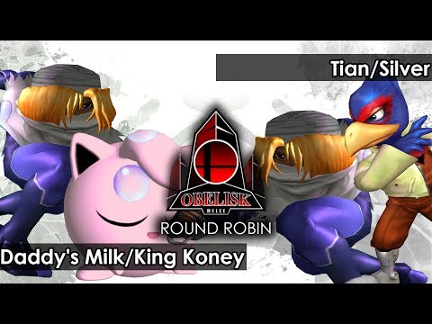 Melee: Daddy's Milk/King Koney V Tian/Silver - Obelisk 56 Tournament SSBM