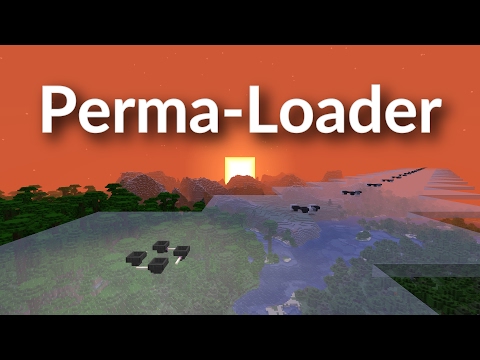 Permanent and Remote Chunk Loading with Perma-Loader in Minecraft
