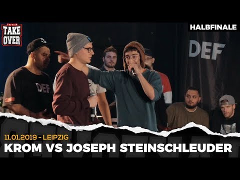 Krom vs. Joseph Steinschleuder - Takeover Freestyle Contest | Leipzig 11.01.19 (HF 2/2)