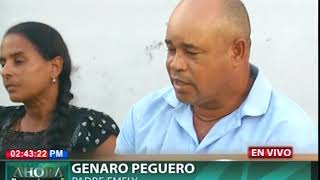 Multitud acompaña entierro de Emely Peguero