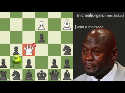 When you misclick in chess...