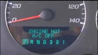 2013 Chevy , Engine Hot A/C Off Warning