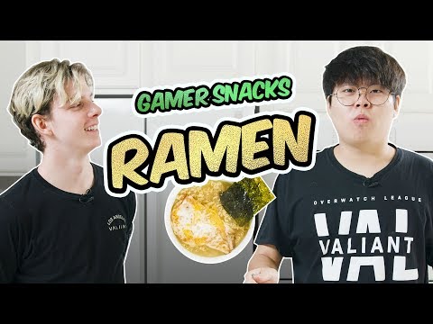 EZ RAMEN RECIPE - Gamer Snacks with Kariv and Agilities