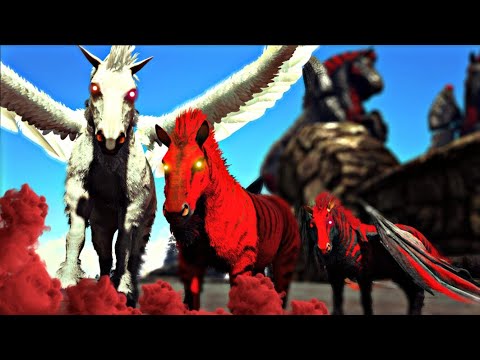 I fell into the trap of a Pegasus alphas portal and was transformed into a...(Ark Stories Evolved)