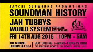 Jah Tubbys' Sound inna  80's Style @ The Coronet, London 14th Aug 2015 playing Ranking Dread