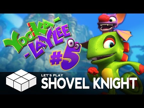 Let's Play... Yooka Laylee Co-Op #5 - Shovel Knight | PC Gameplay
