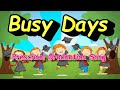Busy Days Preschool Graduation Song