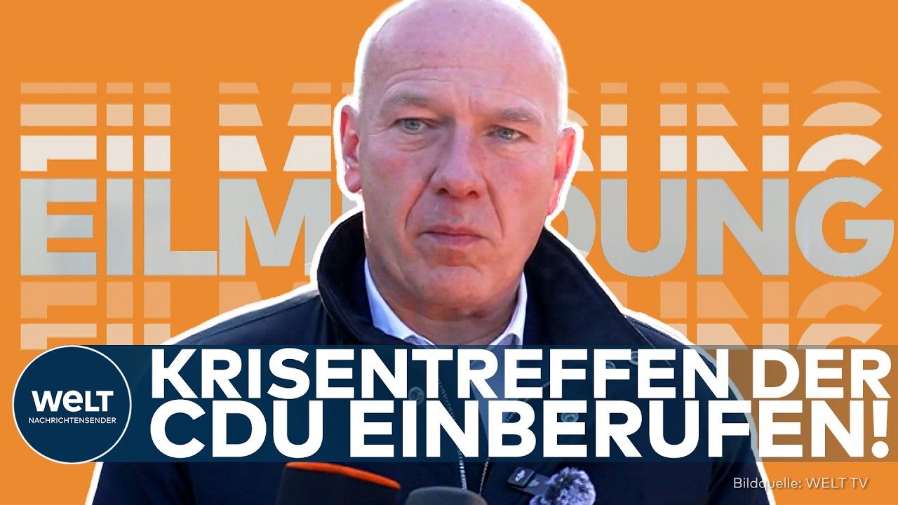 EILMELDUNG AUS BERLIN: Krisentreffen der CDU! Wie lange kann sich Kai Wegner noch halten?
