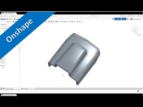 8 1 Oberschale Onshape Training Draft Shell Split