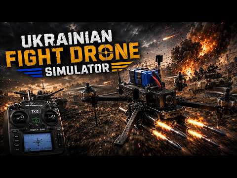 UKRAINIAN FIGHT DRONE SIMULATOR + RadioMaster TX12