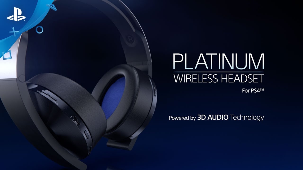 Гарнитура PS4 Wireless Stereo Headset Platinum (Silver&Black) 9812753 video preview