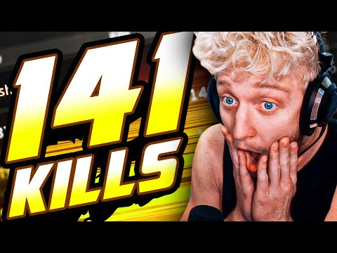 WORLD RECORD kills in Warzone!? *141 KILLS*