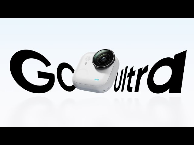 Caméra sport Insta360 GO Ultra Creator Black 4K 60ips HDR IPX8 Écran tactile 2,5" video