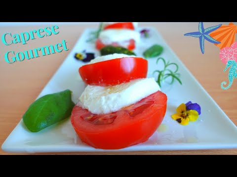 2 idee su come fare una CAPRESE GOURMET - Ricetta estiva facile e veloce