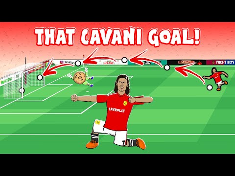 🤩EDINSON CAVANI LOB!🤩 (Man Utd vs Fulham, Edinson Cavani Goal Highlights)