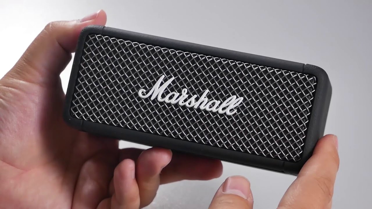 Портативная акустика Marshall Emberton, черный